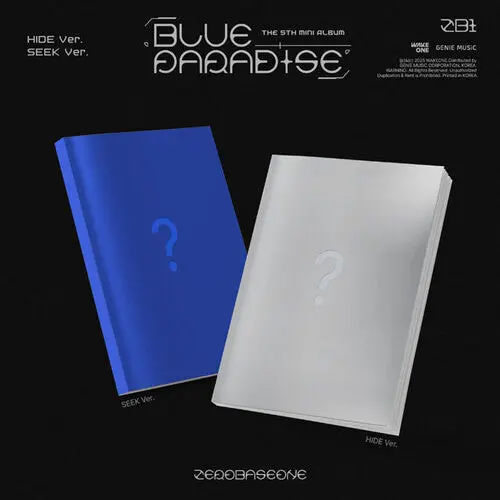 Zerobaseone- Blue Paradise - Random Cover - Incl. Photobook, Photocard + More (Cd) 1