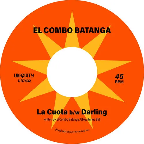 El Combo Batanga- La Cuota B/W Darling 1