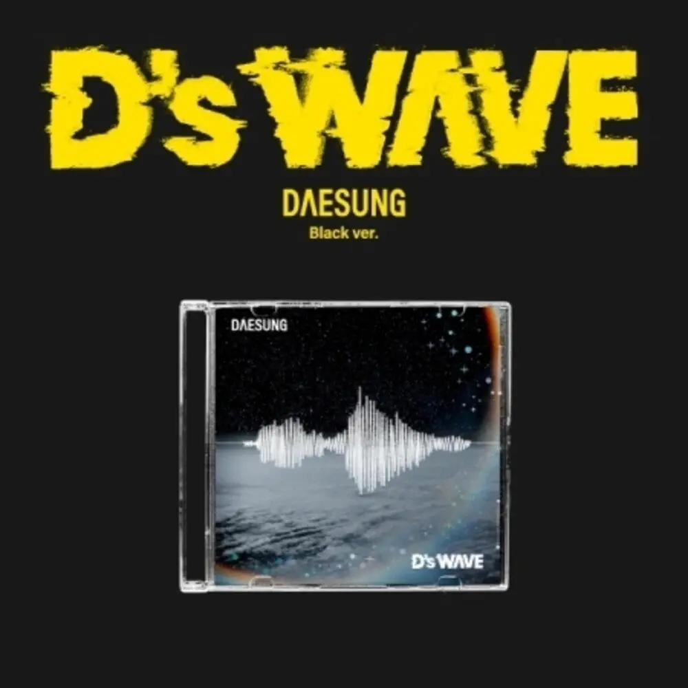 Daesung- D's Wave - Black Version - Jewel Case W/ Booklet, Photocard + Photo Frame (Cd) 1