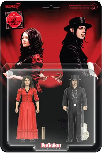 Super7 - White Stripes - Reaction Figures Wv1 - Get Behind Me Satan 2-Pack 1