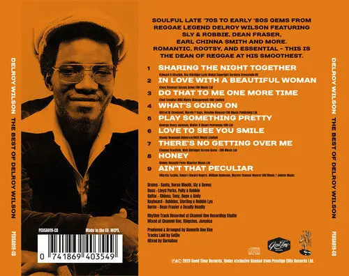 Delroy Wilson- The Best Of Delroy Wilson (Cd) 1