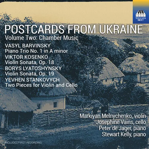 Markiyan Melnychenko- Postcards From Ukraine, Vol. 2 - Chamber Music (Cd) 1