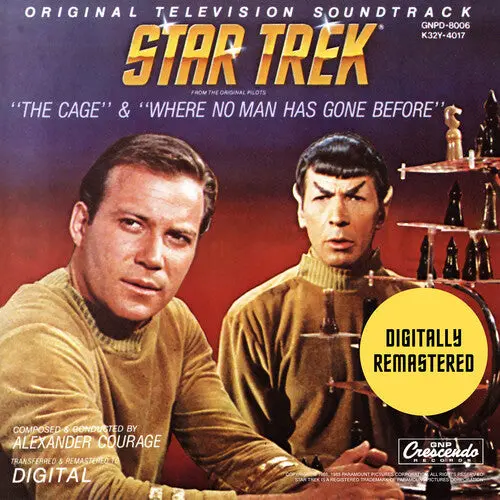 Alexander Courage- Star Trek: The Cage & Where No Man Has Gone Before (Original Soundtrack) (Cd) 1