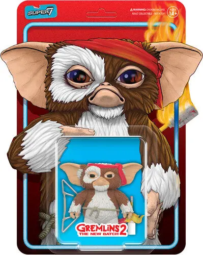 Super7 - Gremlins 2 - Reaction Figures - Gizmo (Battle Ready Character Card) 1