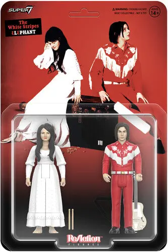 Super7 - The White Stripes - Reaction Figures Wv2 - Elephant 2-Pack 1