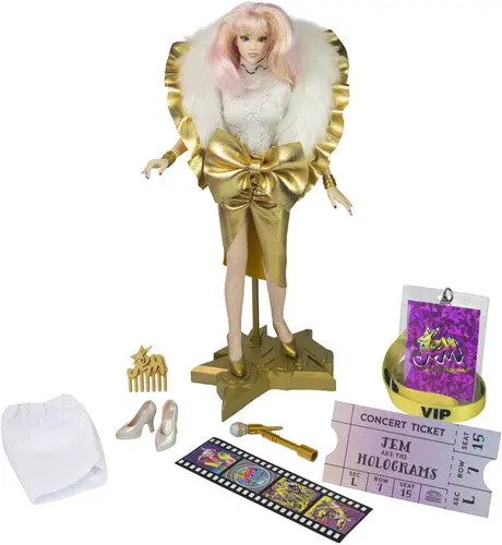 The Loyal Subjects- Jem And The Holograms Jem Glitter And Gold 12" Fashion Doll 1