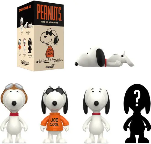 Super7 Reaction Peanuts Blind Box Wave 6 (So Many Snoopies!) 1