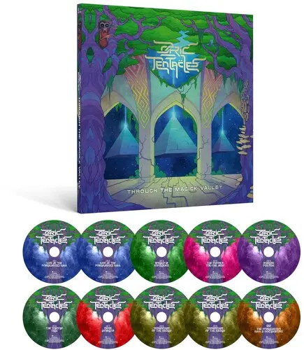 Ozric Tentacles- Through The Magick Valley - 9Cd+Dvd & Hardbound Book 1
