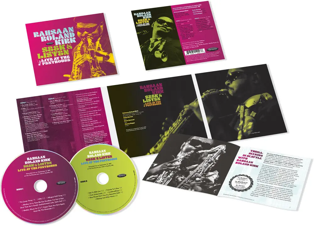 Rahsaan Kirk Roland- Seek & Listen: Live At The Penthouse (Cd) 1