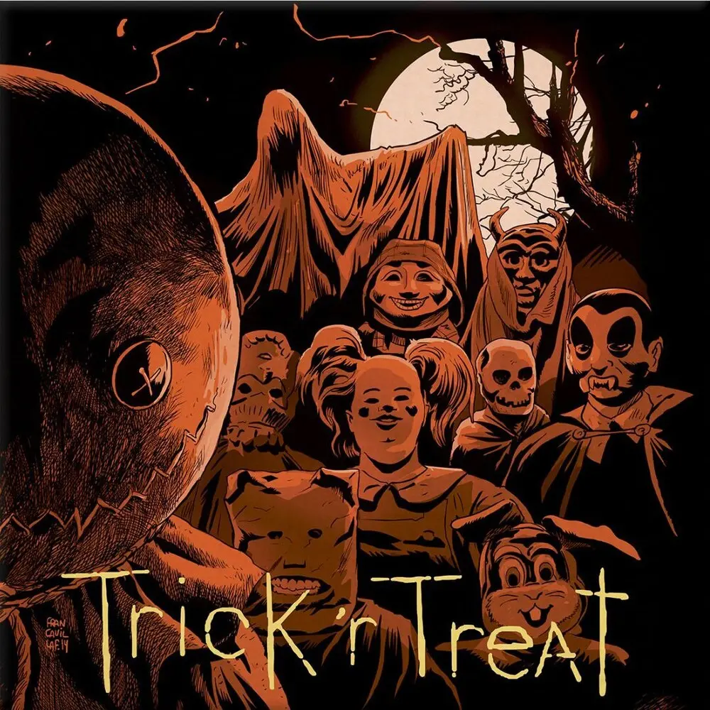 Trick R Treat Soundtrack ("Jack O'lantern" Orange/Red Swirl) 1