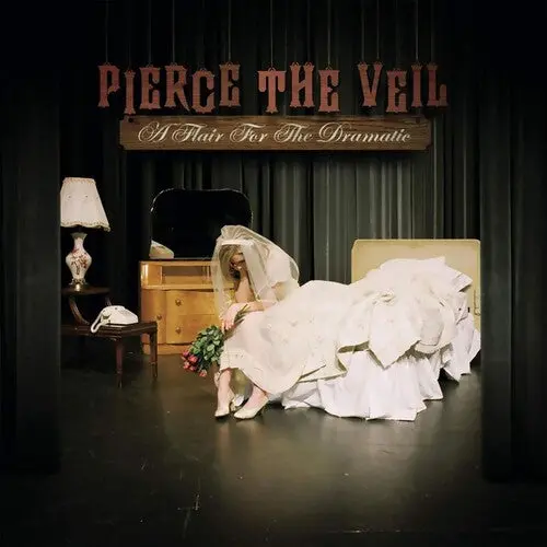 Pierce The Veil- A Flair For The Dramatic (White Vinyl) (Damaged) 1
