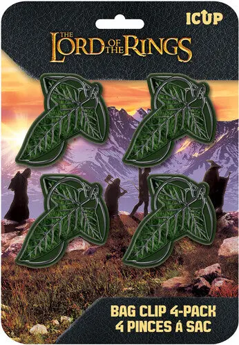 Aquarius- Lord Of The Rings Magnetic 4Pc Bag Clips (Collectible, Magnet) 1
