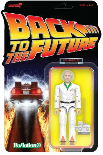 Super7 - Back To The Future - Reaction+ Wv1 - Doc Brown '85 1