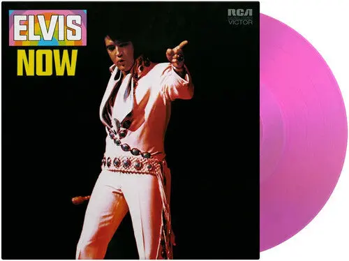 Elvis Presley- Elvis Now - Limited 180-Gram Translucent Magenta Colored Vinyl [Import] (Limited Edition, 180 Gram Vinyl, Colored Vinyl, Magenta, Holland - Import) 1