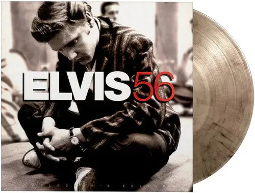 Elvis Presley- Elvis 56 - Limited 180-Gram Crystal Clear & Black Marble Colored Vinyl [Import] (Limited Edition, 180 Gram Vinyl, Colored Vinyl, Clear Vinyl, Black) 1