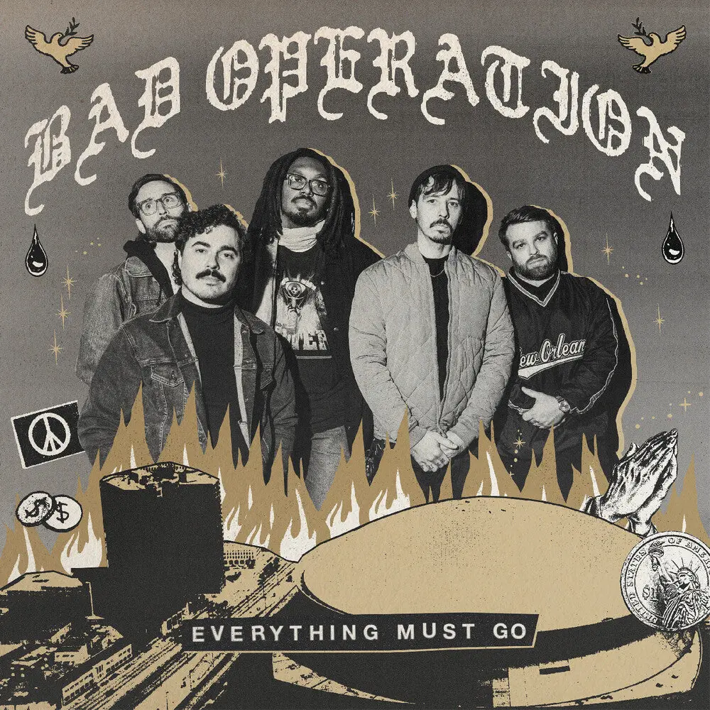 Bad Operation- Everything Must Go - Gold [Colored Vinyl] (Gol) [Download Included] (Preorder) 1
