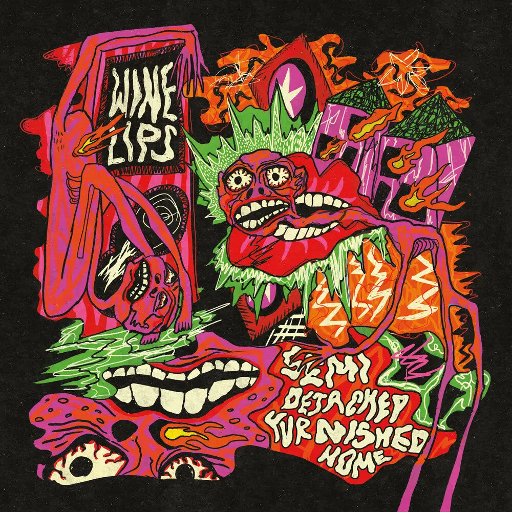 Wine Lips- Semi-Detached Furnished Home [Colored Vinyl] [Limited Edition] (Purp) 1