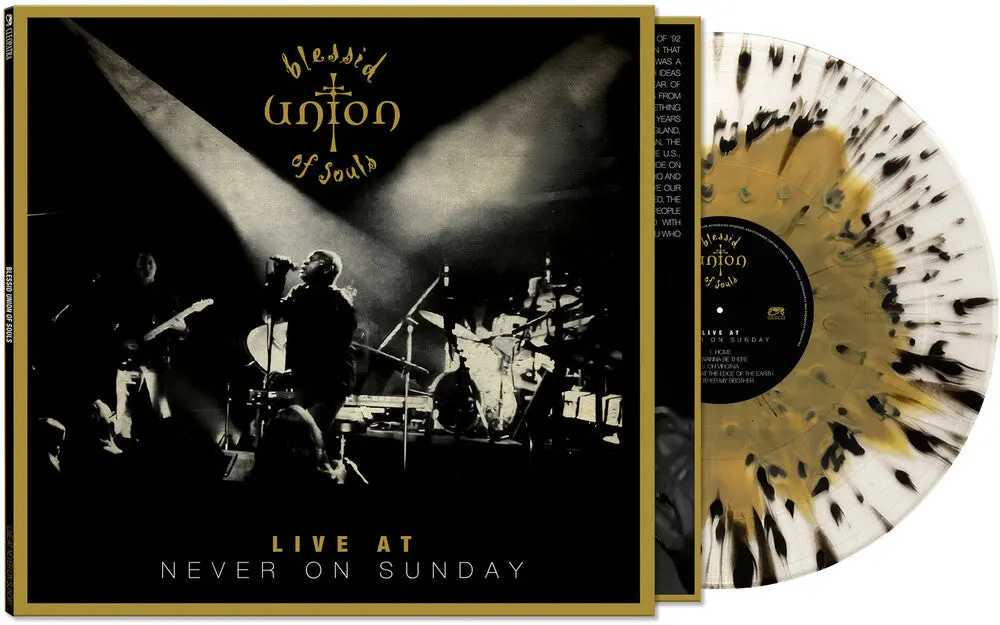 Blessid Union Of Souls- Live At Never On Sunday [Black / Clear / Gold Splatter] (Preorder) 1