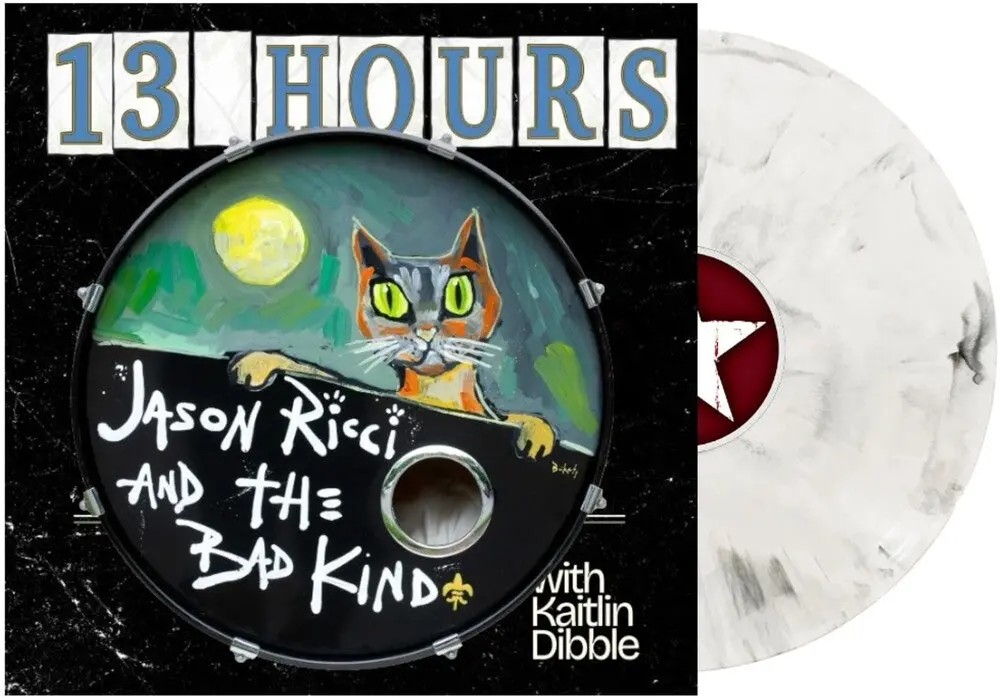 Jason Ricci  & The Bad Kind / Dibble,Kaitlin- 13 Hours [Colored Vinyl] (Wht) (Preorder) 1