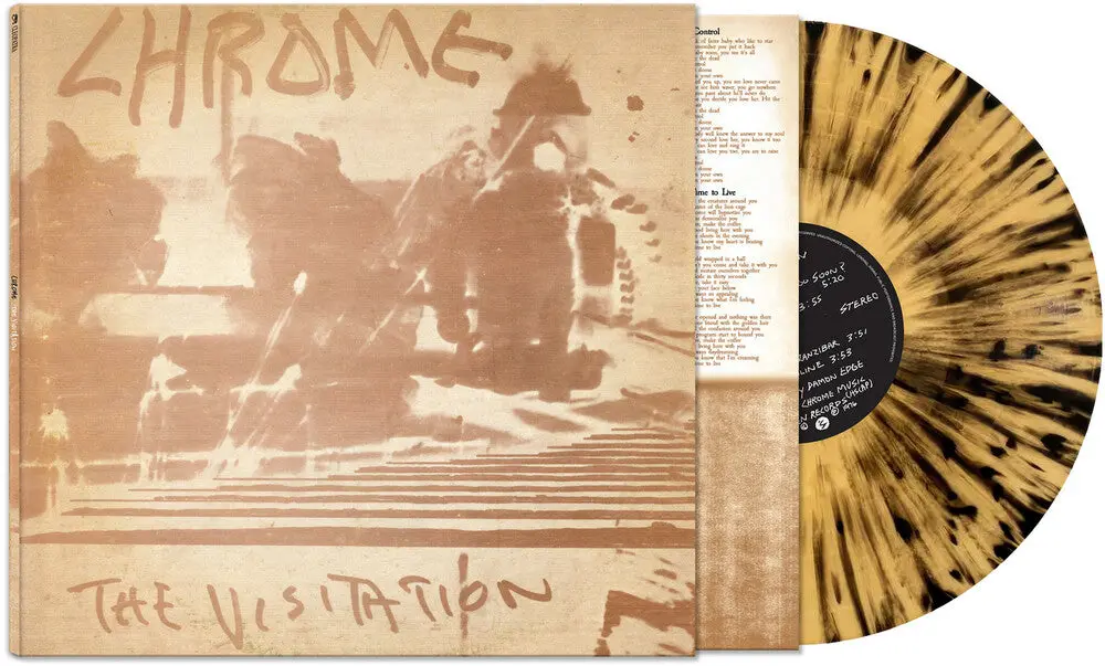 Chrome- The Visitation [Black/Gold Splatter] 1