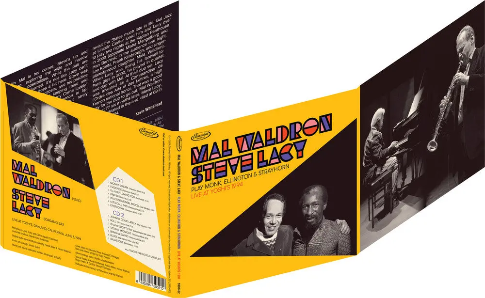 Mal Waldron  / Lacy,Steve- Play Monk, Ellington & Strayhorn - Live [Limited Edition] (Preorder) (Cd) 1
