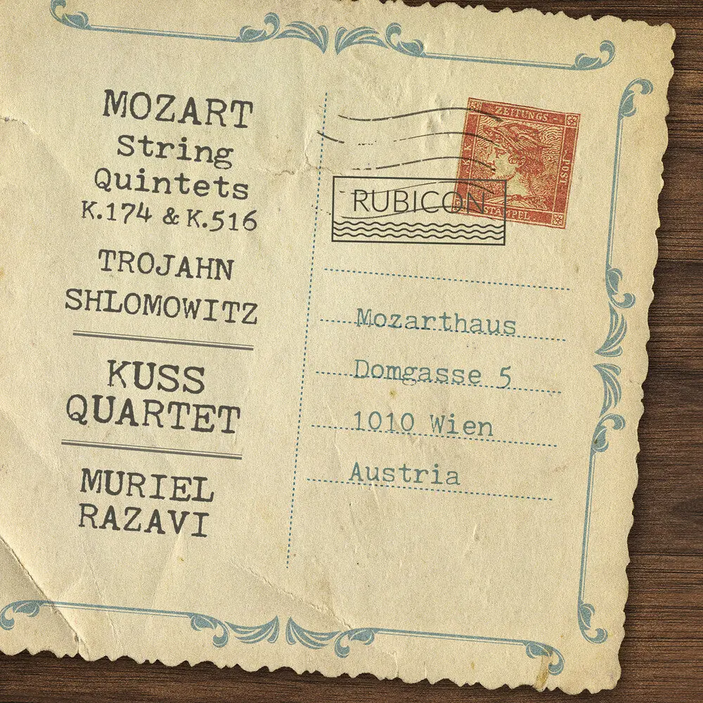 Kuss Quartet- Mozart: String Quintets K.174 & K.516 (Preorder) (Cd) 1