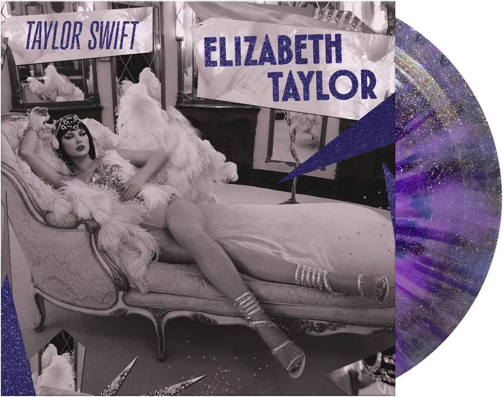 Taylor Swift- Elizabeth Taylor [Cry My Eyes Violet Glitter] [Rsd 2026] 1