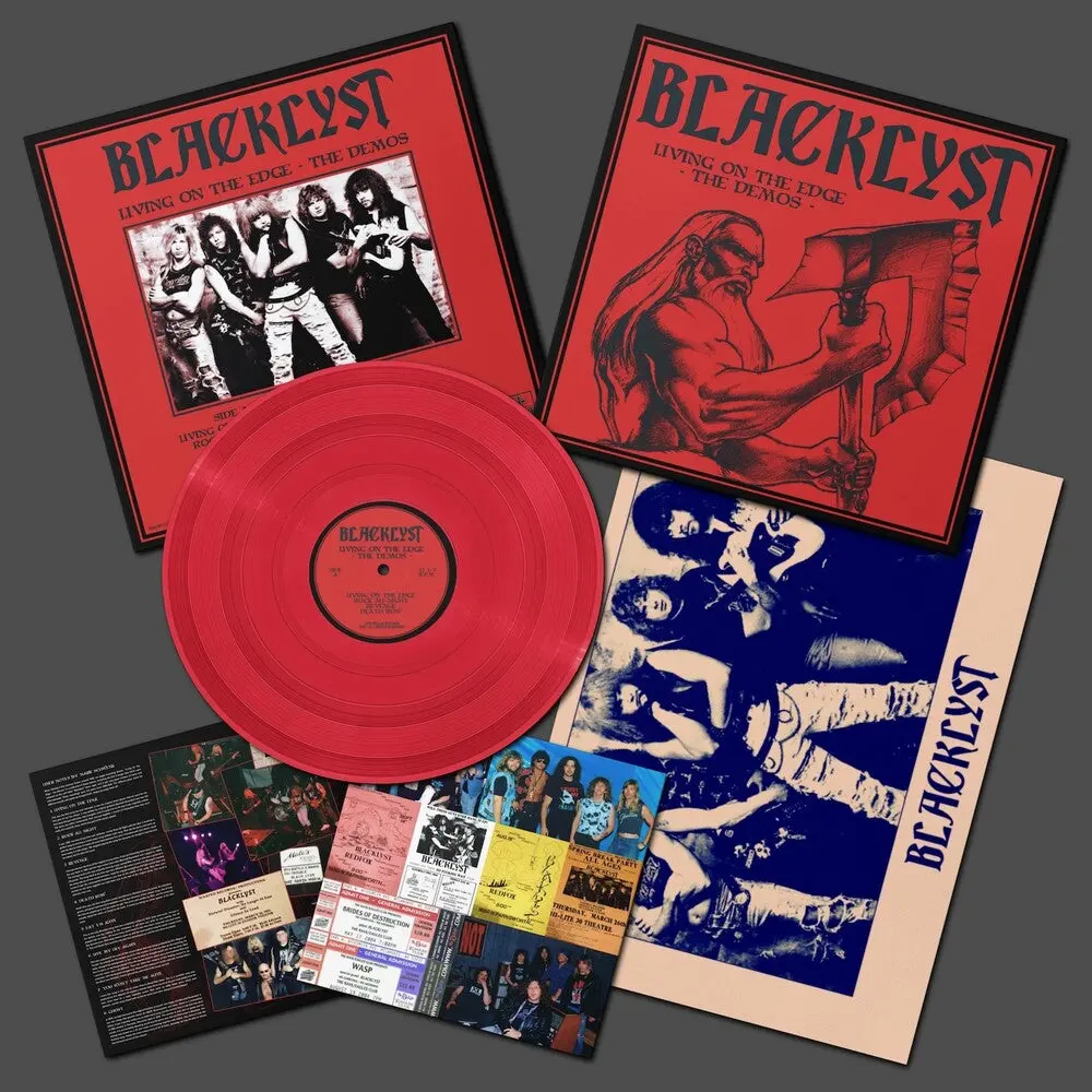 Blacklyst- Living On The Edge - Demos [Colored Vinyl] (Preorder) 1