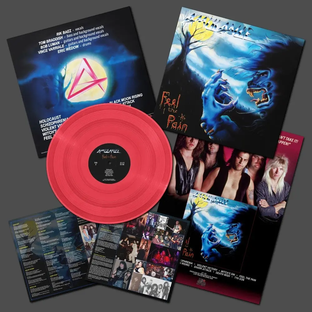 Amulance- Feel The Pain [Colored Vinyl] (Preorder) 1