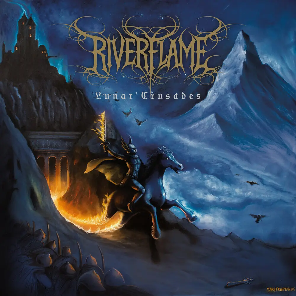 Riverflame- Lunar Crusades [Colored Vinyl] [Limited Edition] (Org) (Ylw) (Preorder) 1