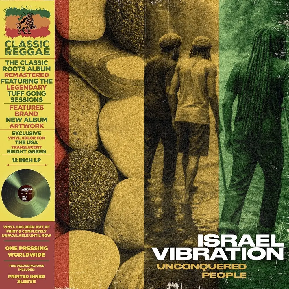 Israel Vibration- Unconquered People [Green Vinyl] [Deluxe] (Preorder) 1