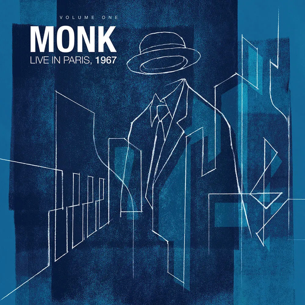 Thelonious Monk- Monk Live In Paris, 1967, Volume One [Blue 180 Gram] (Preorder) 1