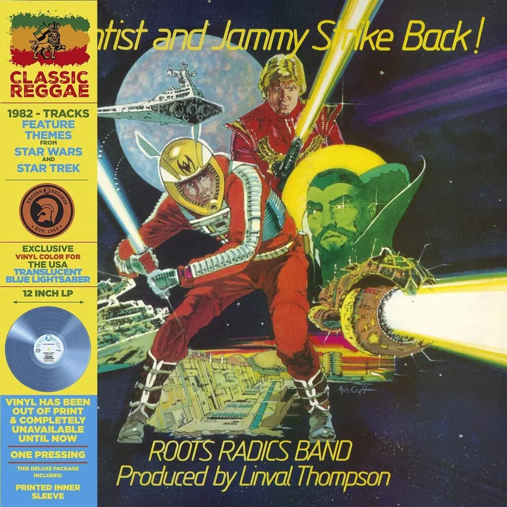 Roots Radics Band- Scientist & Jammy Strike Back - Blue (Blue) [Colored Vinyl] (Preorder) 1