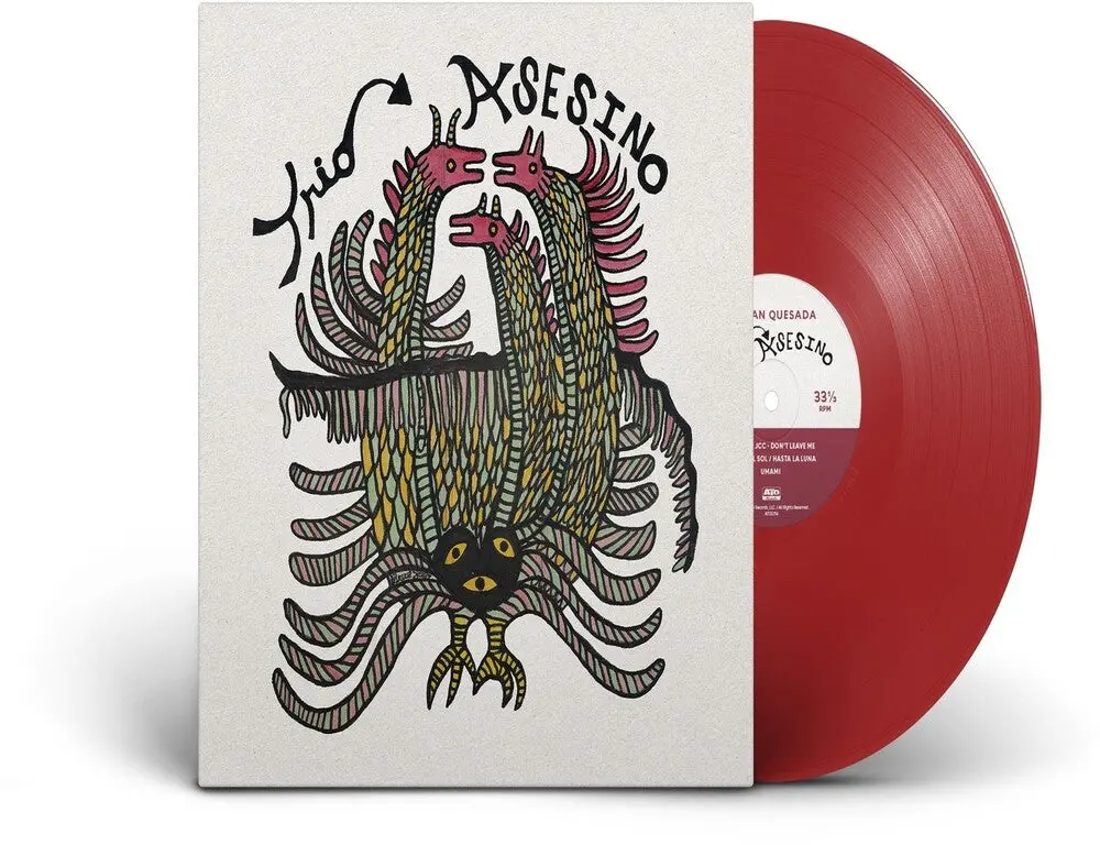 Adrian Quesada- Trio Asesino [Colored Vinyl] (Red) (Preorder) 1