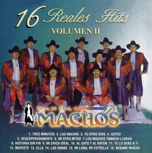 Banda Machos- 16 Reales Hits, Vol. 2 (Cd) 1