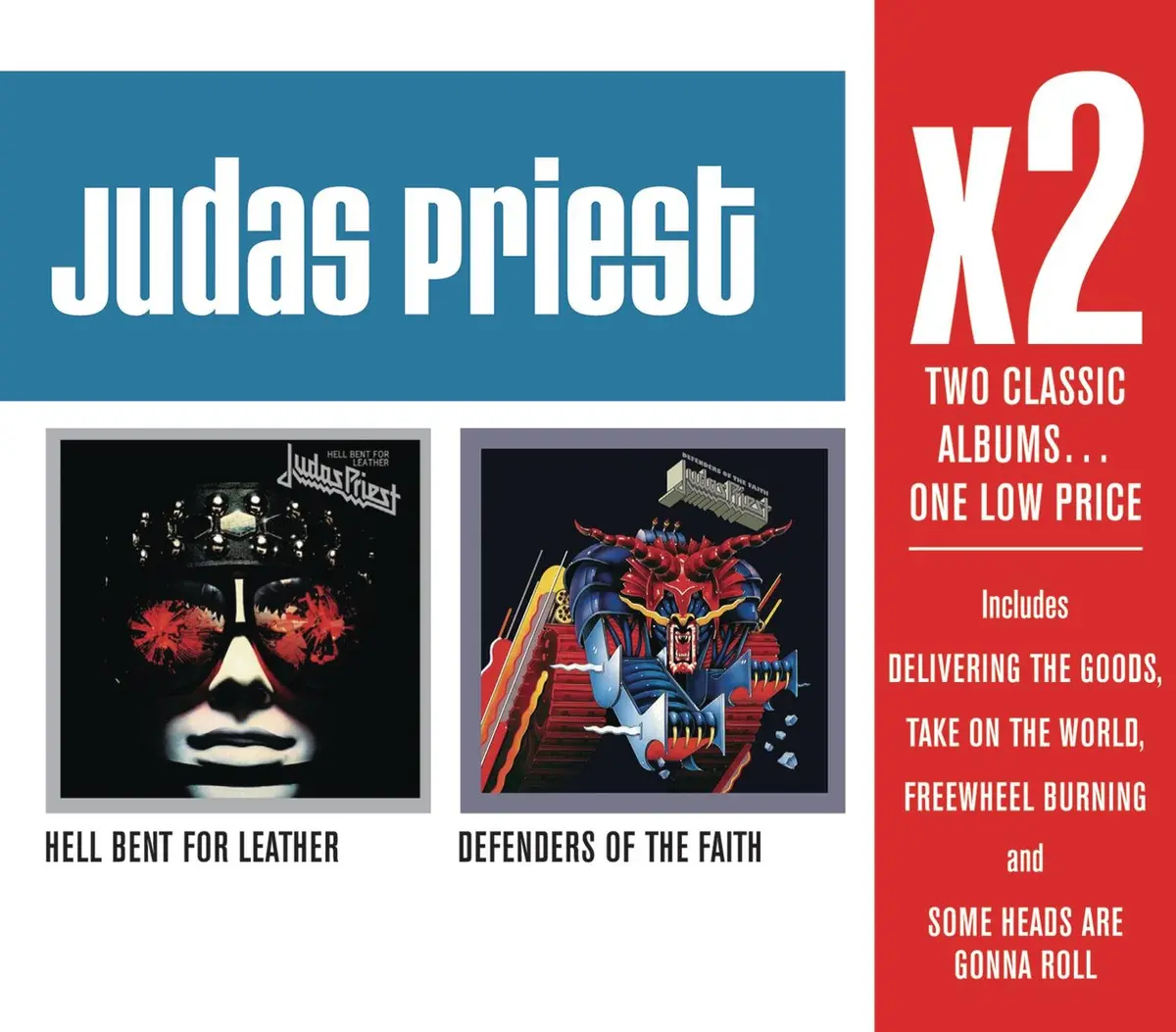 Judas Priest- Hell Bent For Leather/Defenders Of The Faith 1