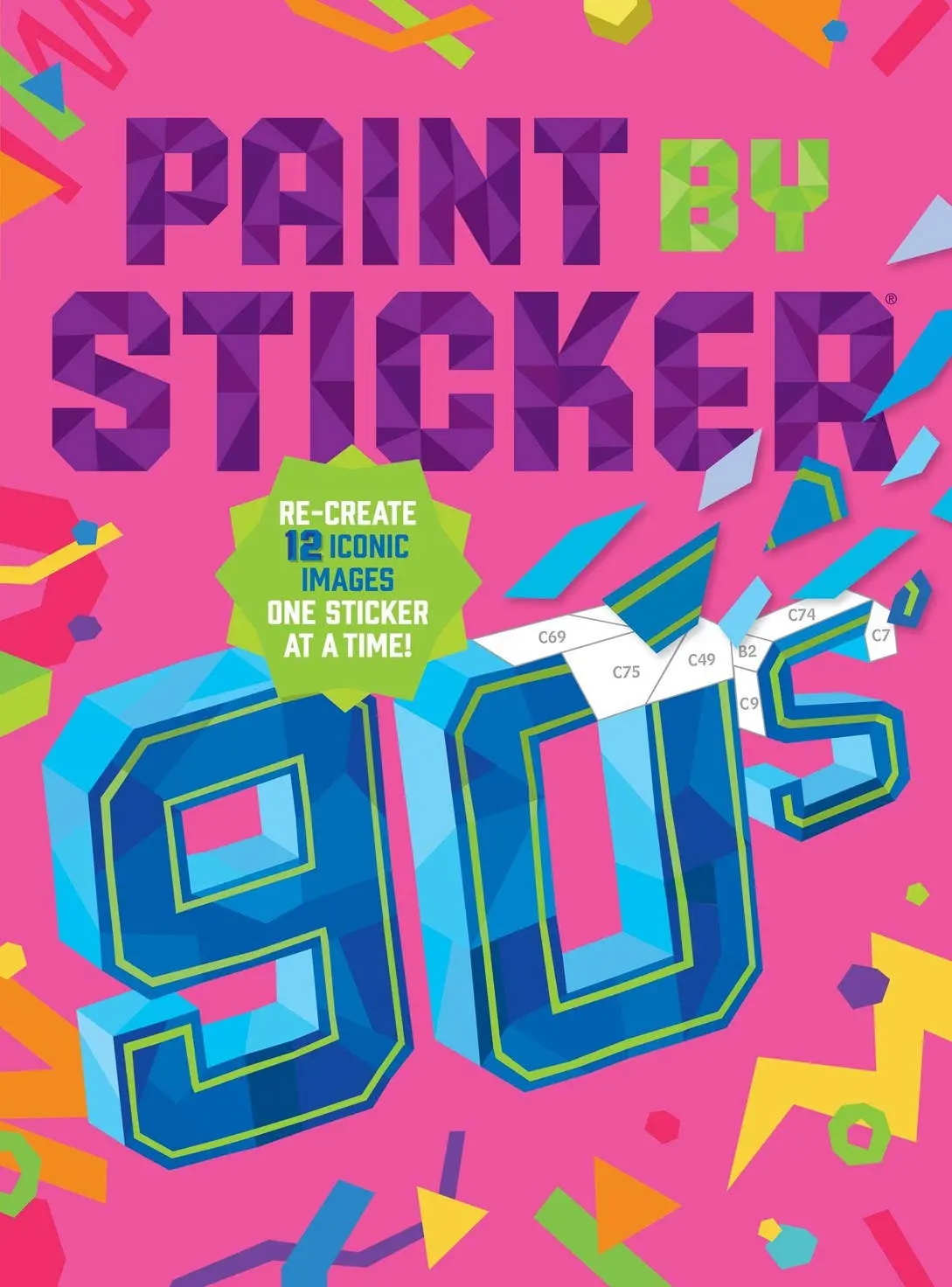 Paint By Sticker (Official): 90S 1