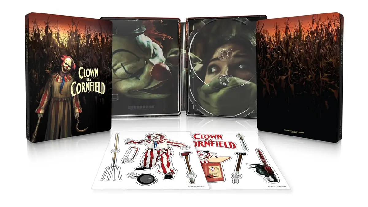 Clown In A Cornfield (4K)(Steelbook)(Sealed; Partially Unsealed On Back) 1