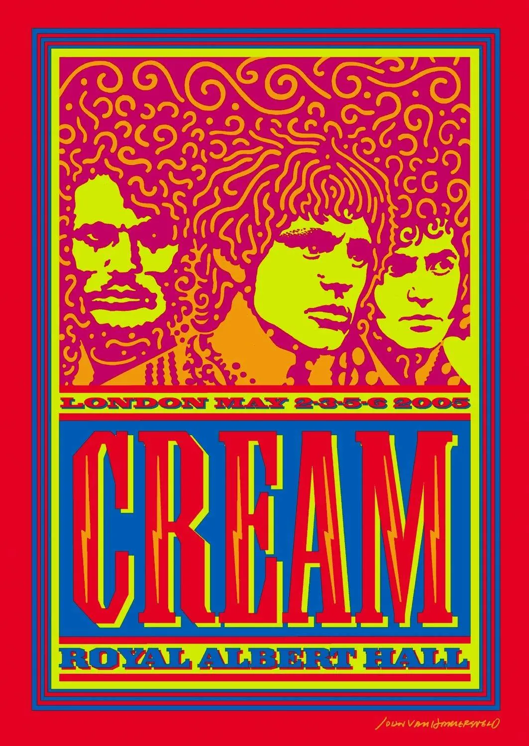 Cream- Royal Albert Hall London May 2-3-5-6 1