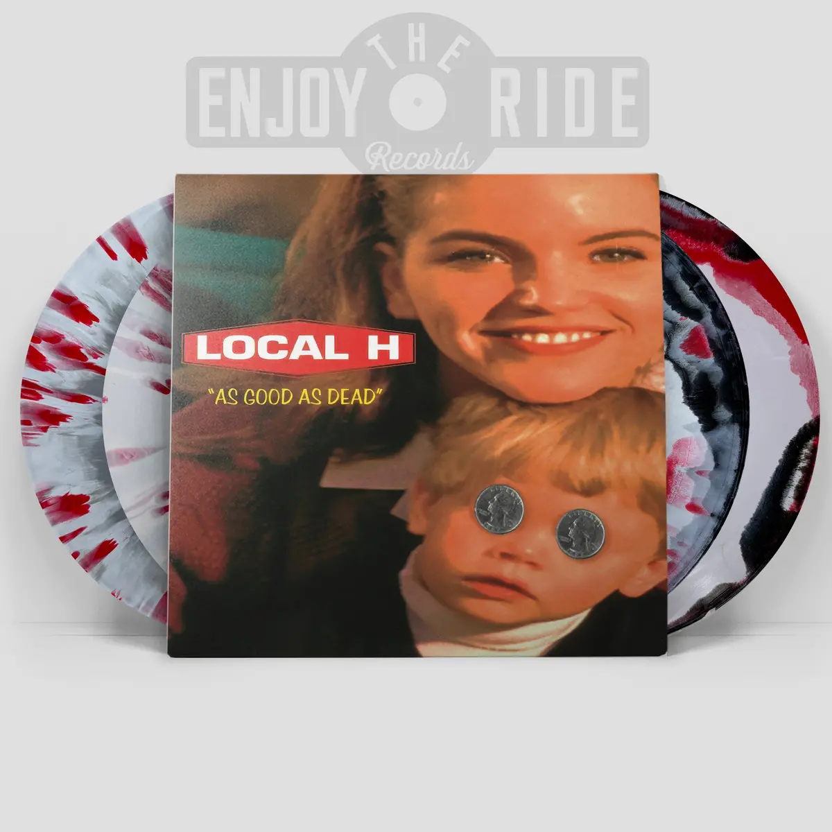Local H- As Good As Dead (Red, White & Black Swirl Vinyl) 1