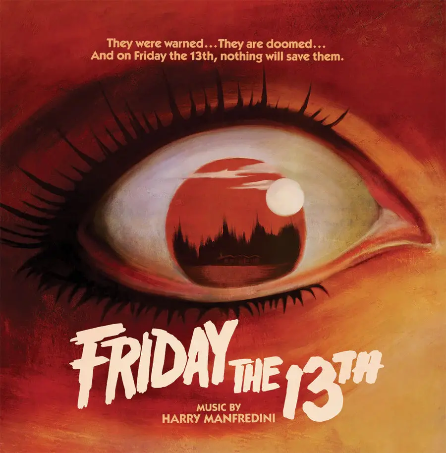 Friday The 13Th Soundtrack (Silver W/Black, Gold, Red Splatter) 1
