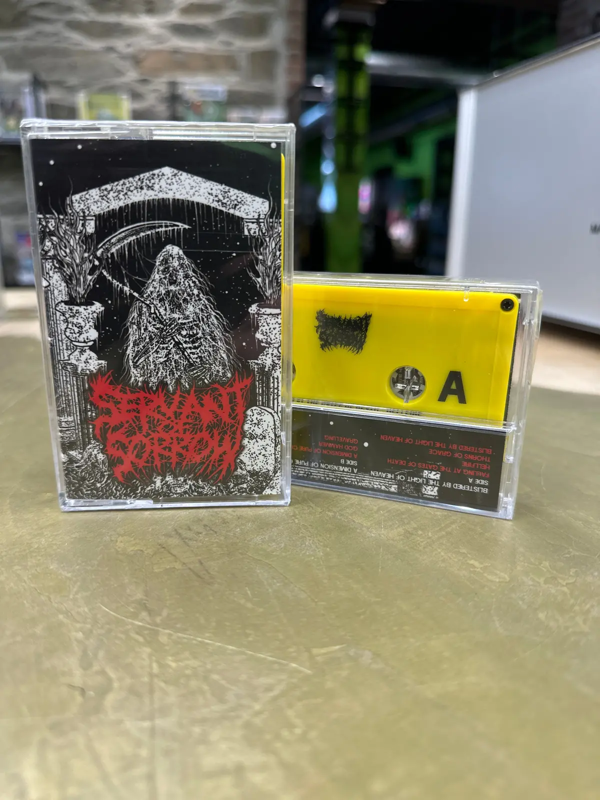 Servant Of Sorrow- Blistered By The Light Of Pure Chaos (Brown Table) 1