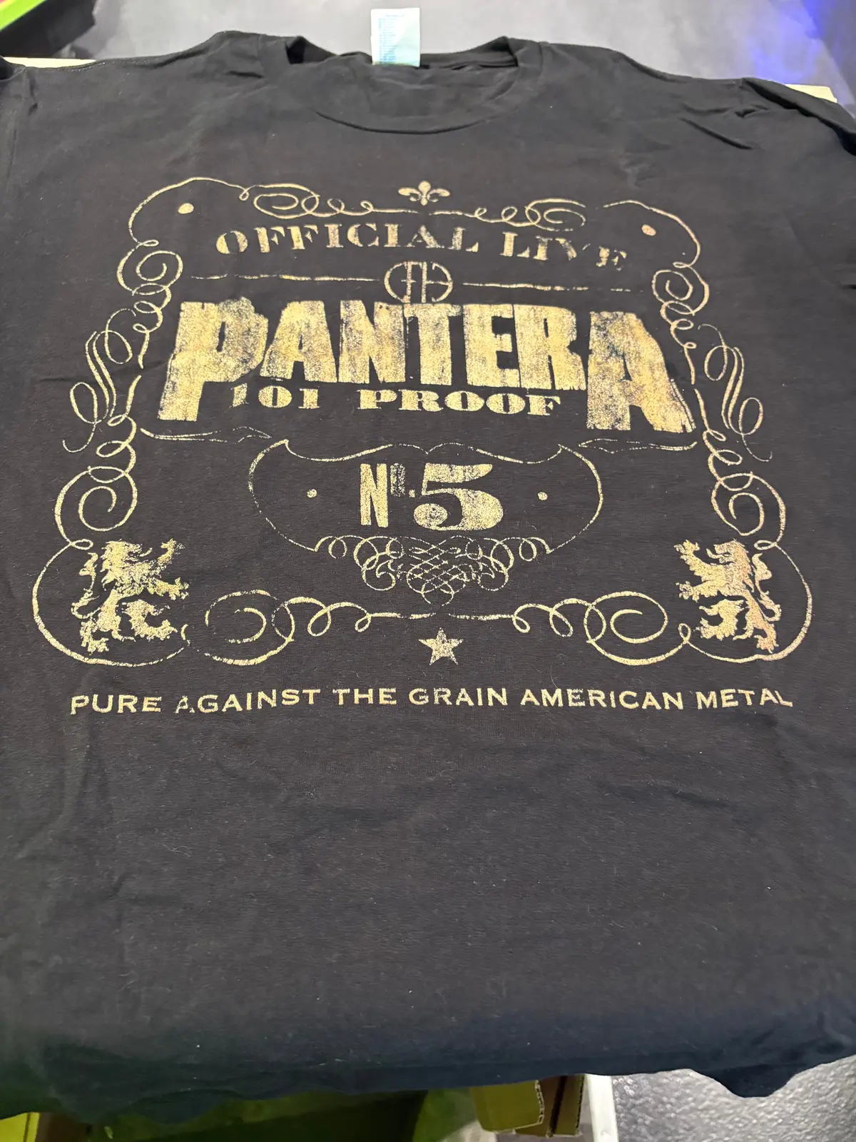 Pantera 101 Proof T-Shirt, Black, L 1