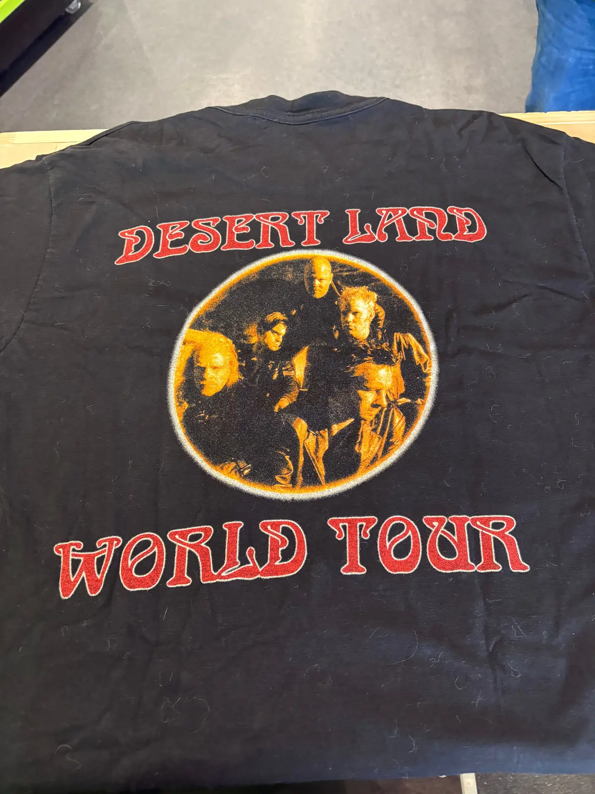 2000S Narnia Desert Land World Tour T-Shirt, Black, Xl 2