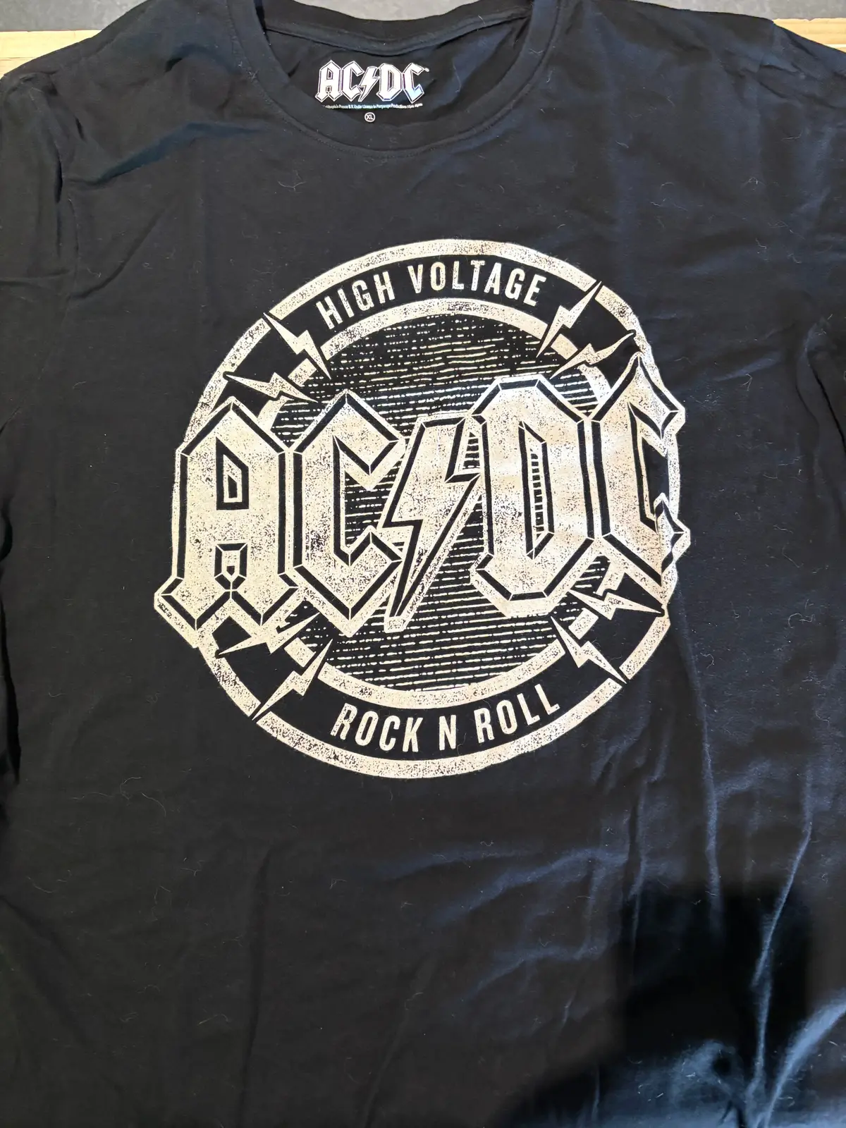 Ac/Dc High Voltage Rock N Roll T-Shirt, Black, Xl 1