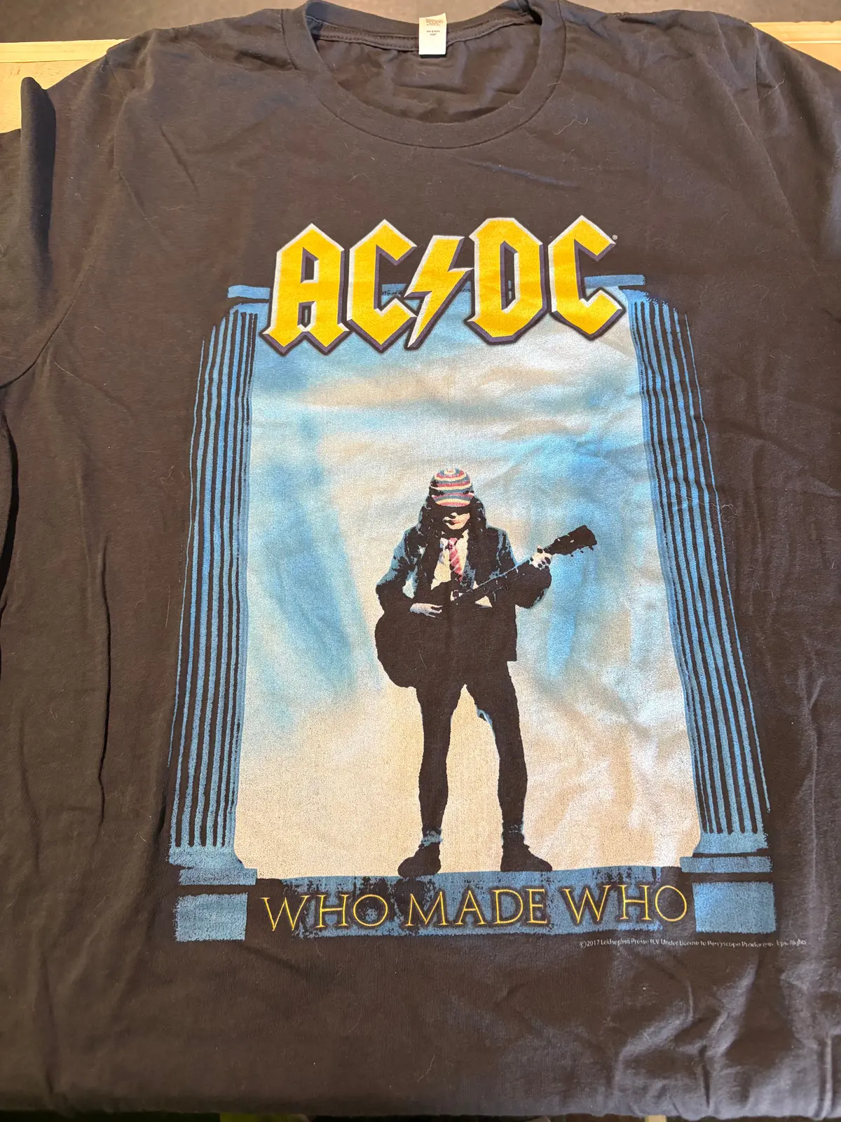 Ac/Dc Who Made Who T-Shirt, Black, L 1