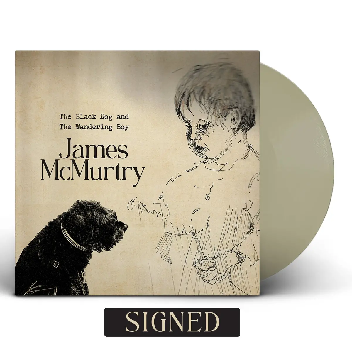 James Mcmurtry- The Black Dog And The Wandering Boy (Indie Exclusive Autographed Kahki Vinyl) 1