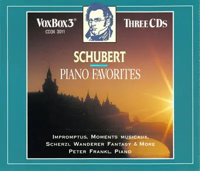 F. Schubert- Schubert: Piano Favorites - Frankl (Cd) 1