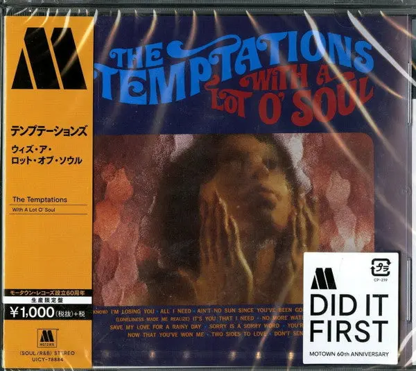 The Temptations- With A Lot O Soul (Japanese Import) (Cd) 1