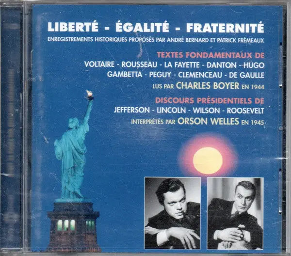 Charles Boyer- Liberte - Egalite - Fraternite (Cd) 1